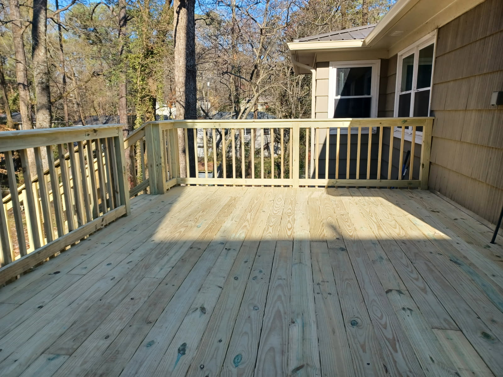 Custom deck build Birmingham Alabama