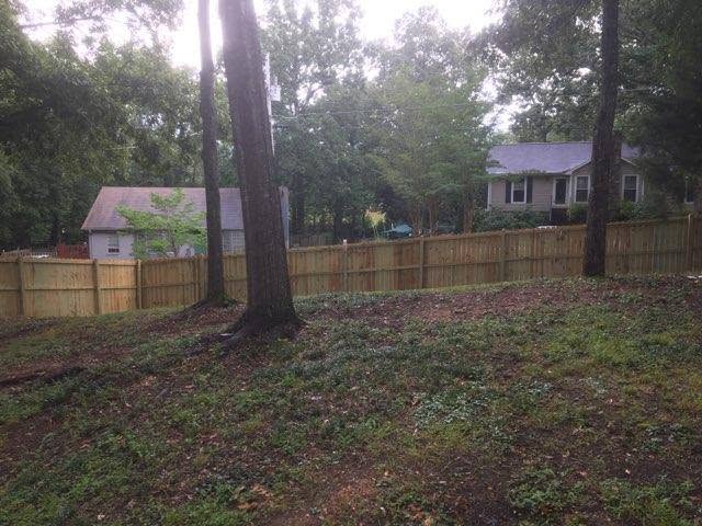 Residential wooden privacy fence installed by Total Home Fencing and Decks LLC Birmingham