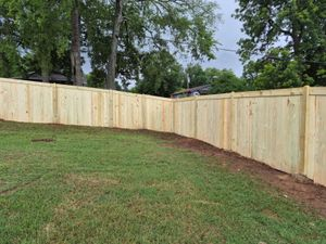 Wood privacy fence Birmingham AL