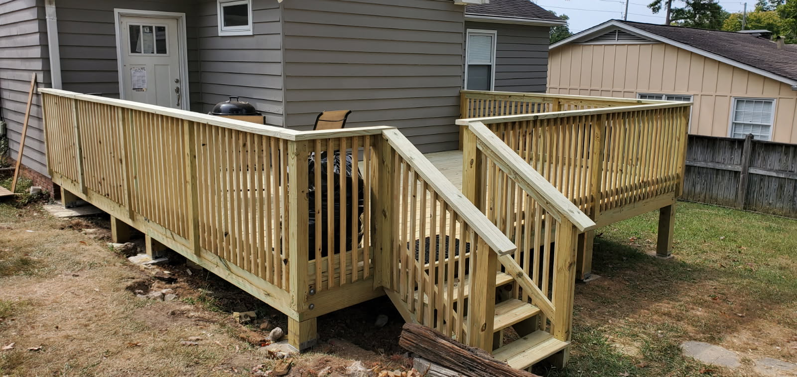 Custom deck build Birmingham Alabama — Total Home Fencing and Decks LLC