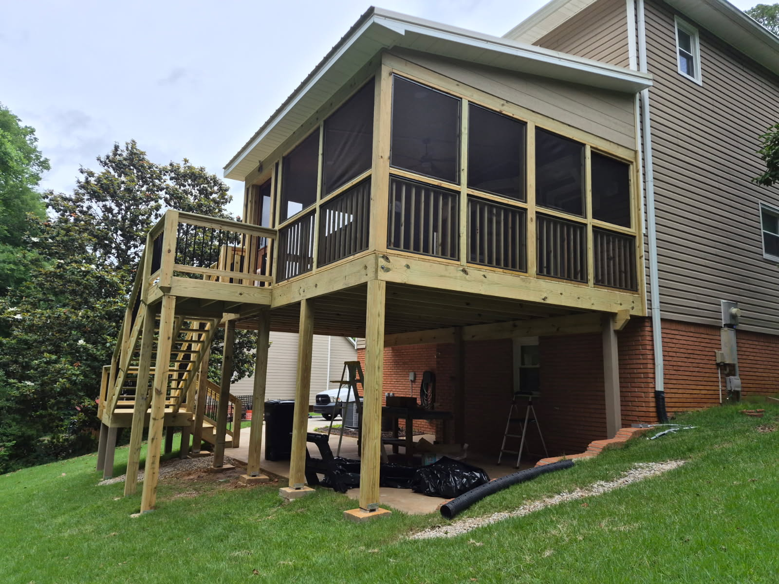 Screened-in porch Birmingham Alabama